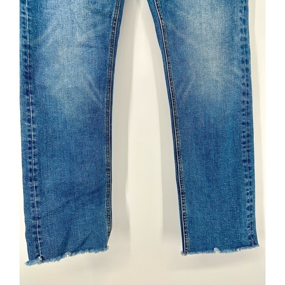 Anthropologie Pilcro and the letterpress slim straight jeans size 27 raw hem - Picture 4 of 9